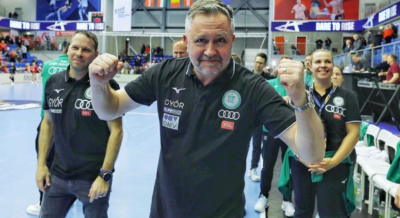 Jobb edzője lett az FTC-nek - mondta az Audi ETO szakvezetője