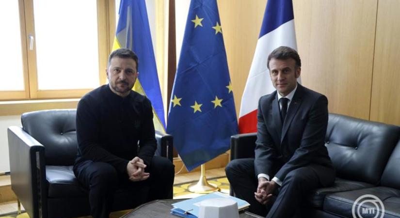 A korrupció üldözésére szólította fel Zelenszkijt Ursula von der Leyen és Emmanuel Macron