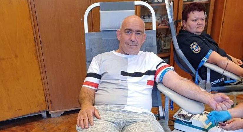 Beteg bajtársuk gyógyulásáért fogtak össze a rábaközi polgárőrök