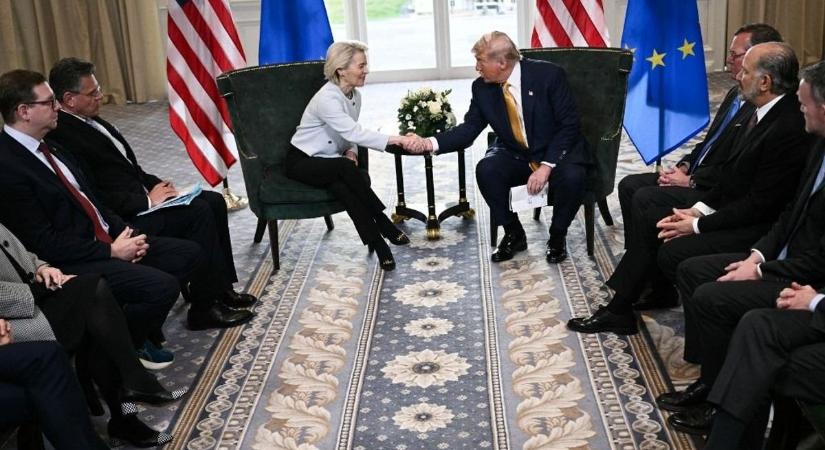 Von der Leyen abszurd ígéretet tett Trumpnak