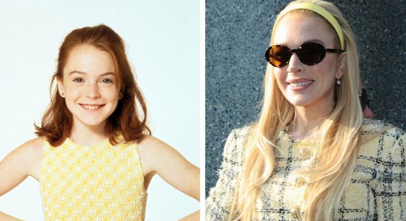 Lindsay Lohan az utóbbi napokban az Apád-anyád idejöjjön! című filmjéből inspirálódott ruhaválasztáskor