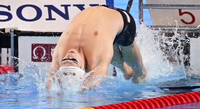 Kós Hubert óriási csatában maradt le a vb-dobogóról 100 háton
