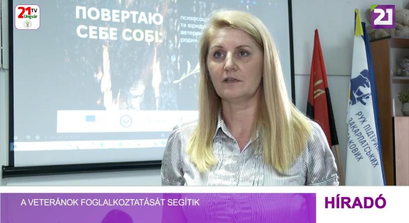 A veteránok foglalkoztatását segítik (videó)