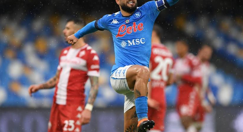 Serie A: egy félidő alatt négyet lőtt – kiütéses győzelmet aratott a Napoli