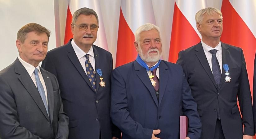 Rangos lengyel kitüntetést kapott a borsodi képviselő