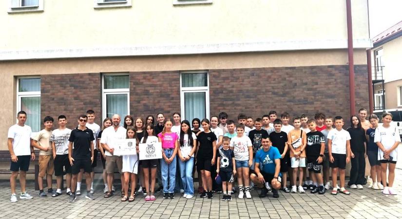 V. alkalommal vette kezdetét az Ung-vidéki Sporttábor Nagydobronyban - Mozgás, élmény, csapatszellem