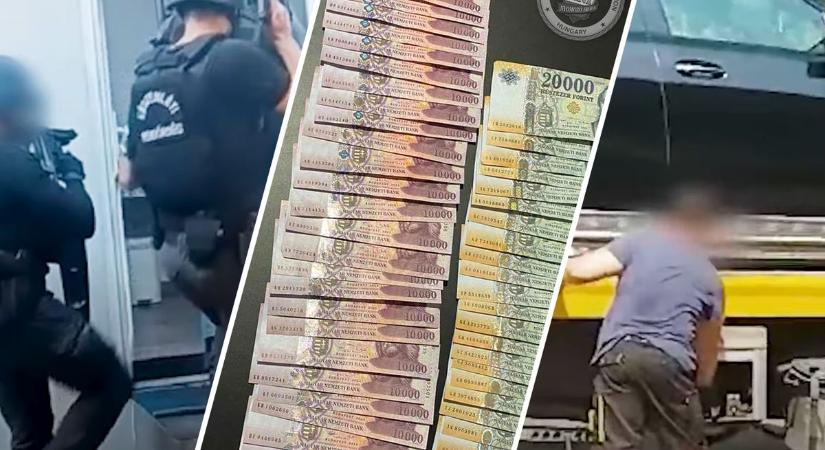 Olyat bukott a luxusautós banda, hogy öröm nézni! Ezért mentek kommandósok a szabolcsi településre – fotókkal, videókkal