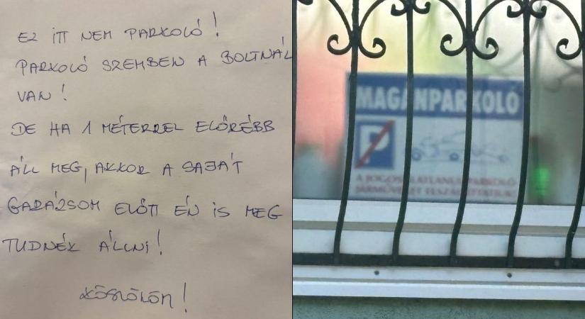 Sokan önkényesen magánparkolóvá nyilvánítják a háztömb előtti közterületet Nyíregyházán?