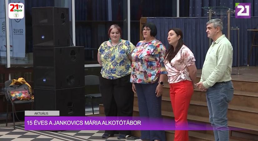 Aktuális (2025.07.29) 15 éves a Jankovics Mária Alkotótábor (videó)