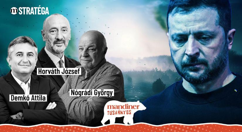 Zelenszkij: Ukrajna belső ellensége? – Nógrádi György-Horváth József-Demkó Attila  Stratéga Tusnádfürdőn