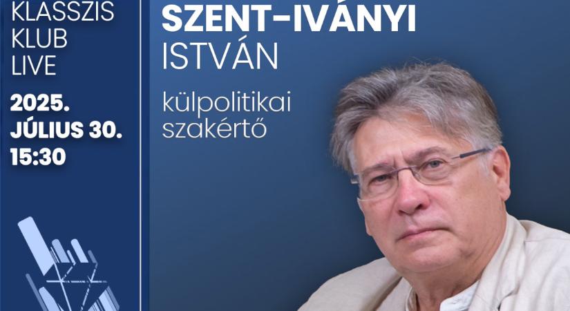 Az Orbán- vagy a Tisza-kormány hozná haza előbb az uniós pénzeket? Klasszis Klub Live Szent-Iványi Istvánnal