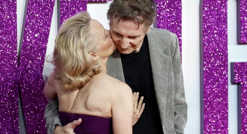Nagyon úgy néz ki, hogy Pamela Anderson és Liam Neeson randiznak
