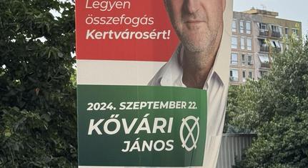 300 nap sem volt elég: A kampány lezárult, a választás eldöntetett, de Kővári János plakátjai még mindig "virítanak" Kertvárosban