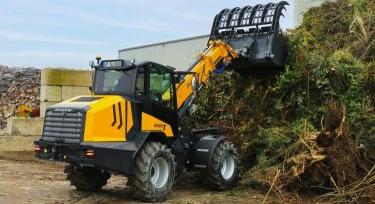 A Schäffer új teleszkópos rakodója az idei Bauma kiállításon
