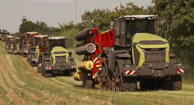 Mit keres 17 csúcskategóriás traktor egy helyen? Nézd meg, hol dolgoznak! VIDEÓ