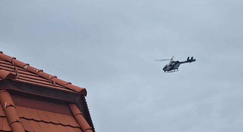 Kiderült: Ezért körözött a rendőrségi helikopter Szombathely felett