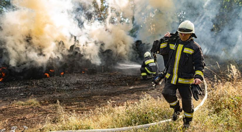 Majdnem a tűz martalékává vált egy somogyi falu egy része