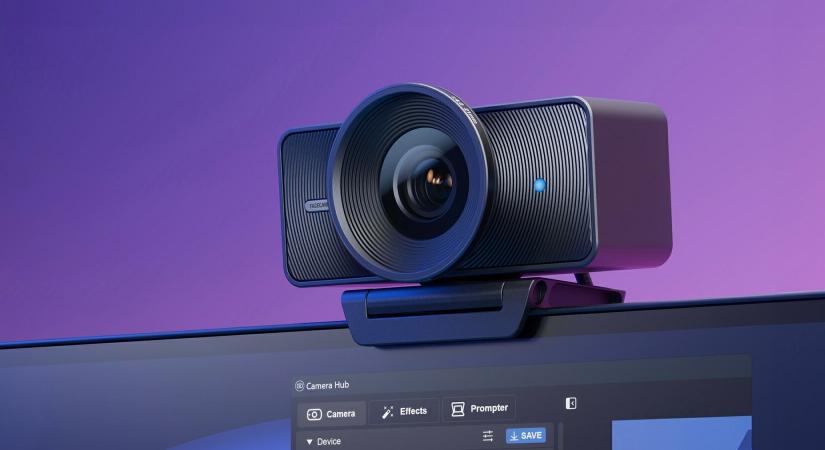 Cserélhető filtereket biztosít az Elgato legfrissebb, 4K-s webkamerája