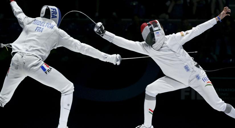 Vívó-vb: ezüstérmes a férfi párbajtőrcsapat