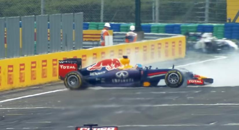 A Magyar Nagydíjon mutatta be Vettel az F1 történetének egyik leghihetetlenebb mentését
