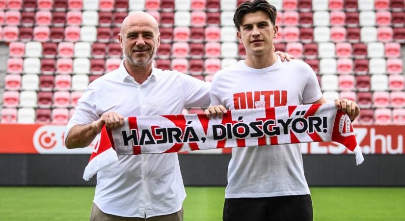 Megerősítve: Újpestről igazolt magyar fiatalt a Diósgyőr - hivatalos