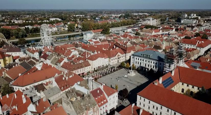 Győr, a külföldi turisták egyik nagy kedvence