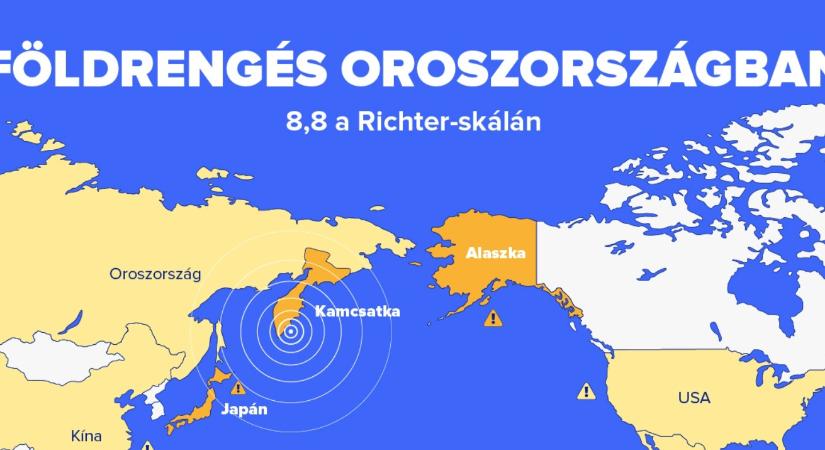 Peruig ér a szökőár: ezeket az országokat érintheti a kamcsatkai földrengés