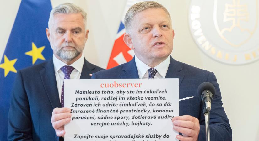 Fico tagadja, hogy adóemelésre készülnének – szerinte a PS csak ezzel akarja elterelni a figyelmet