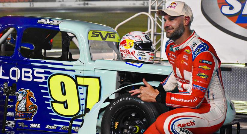 Shane van Gisbergen megszerezte a legelső oválpályás győzelmét az USA-ban!