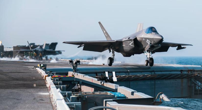 Lezuhant egy F–35-ös vadászgép Kaliforniában