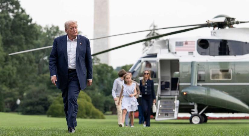 Trump kemény üzenetet küldött