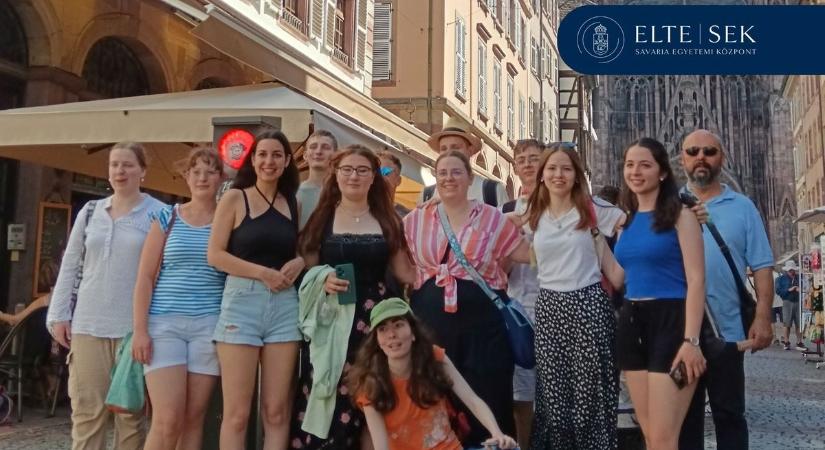 Az ELTE Savaria Egyetemi Kórus Strasbourgban lépett fel a béke jegyében