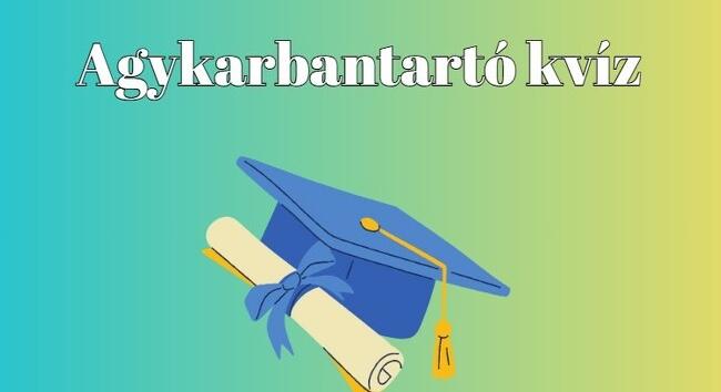 Csak a legjobbak adnak a 8-ból 6 kérdésre helyes választ ebben az agykarbantartó napi kvízben