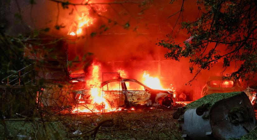 Több száz drón és rakéta záporozott Kijevre az éjszaka – gyerek is van az áldozatok között