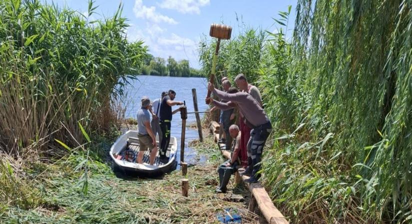 Újabb fejlesztésekre került sor a népszerű debreceni horgászhelyen