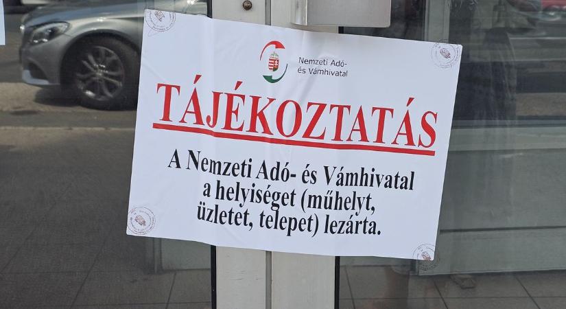 Belvárosi albán pékségre csapott le a NAV Győrben