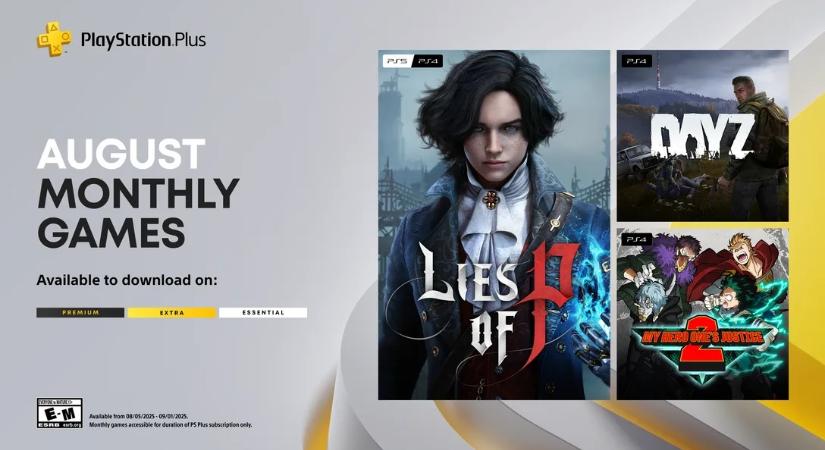 DayZ és Lies of P is jár augusztusban a PS Plus előfizetőknek