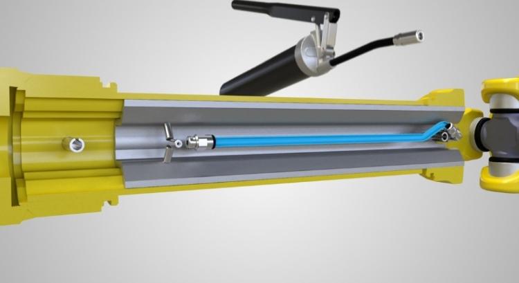 Eurocardan AGS – kenőrendszer a kardántengelyek automatikus kenésére