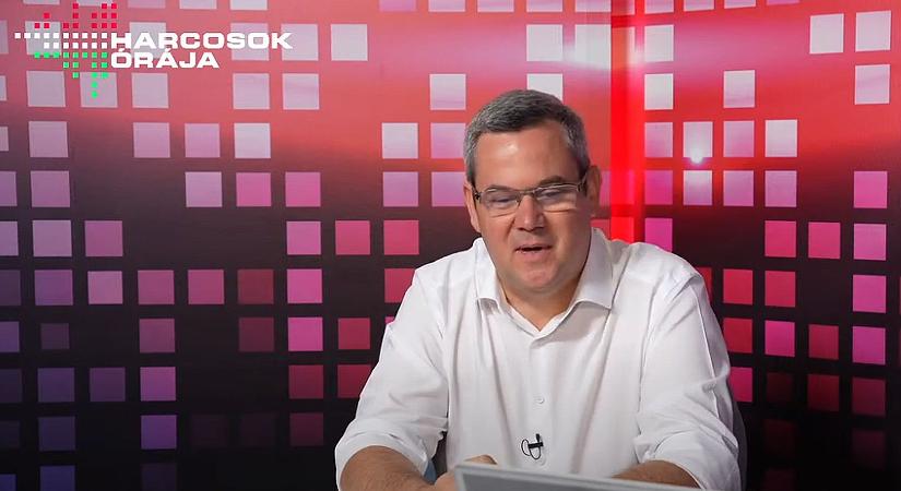 A Tisza Párt nem tiszteli a választóit, és hülyének nézi őket – jelentette ki Takács Péter a Harcosok órájában (VIDEÓ)