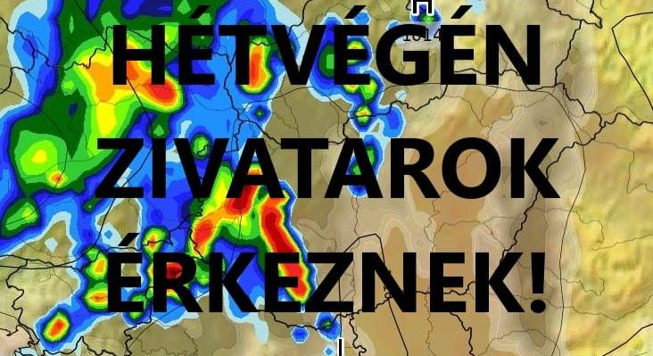Hétvégén hidegfront, viharokkal!