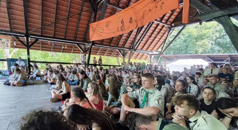 Több mint egy évig szervezték a tábort, különleges kalandokat éltek át a cserkészek – galériával