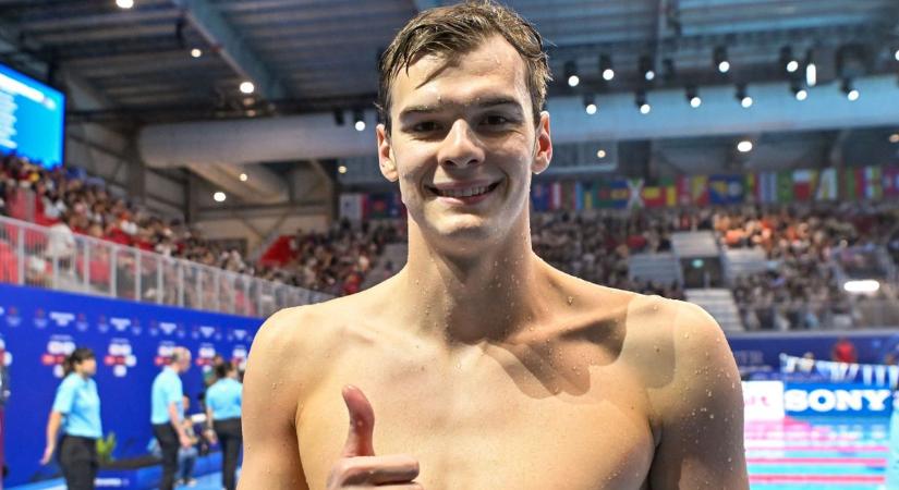Szenzációs úszás: Kós Hubert világbajnoki bronzérmes 200 vegyesen!