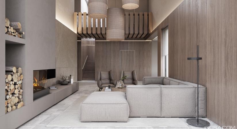 Monokróm elegancia földszínekkel - Egy inspiráló enteriőr modern stílusban