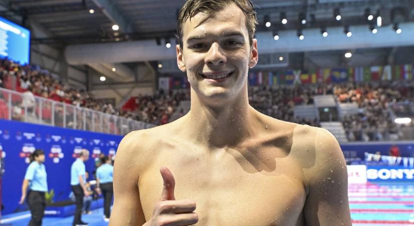 Kós Hubert világbajnoki bronzérmes 200 vegyesen