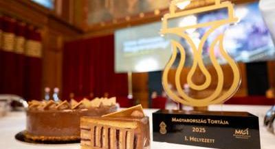 Újragondolt dobostorta lett 2025-ben Magyarország Tortája