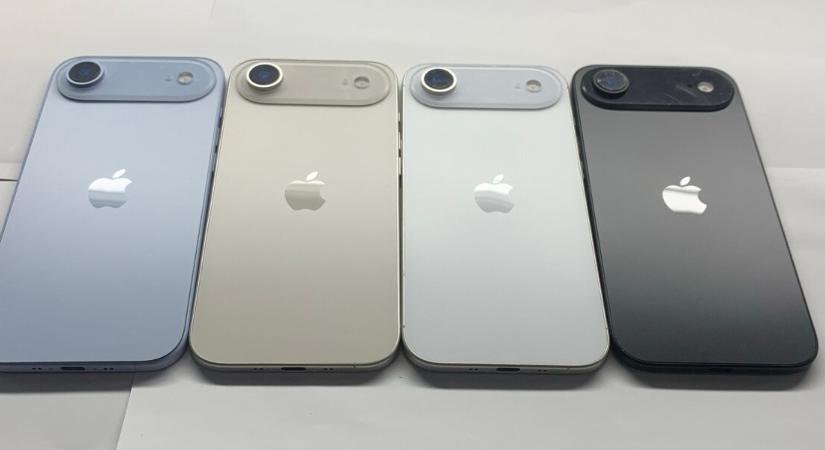 Itt egy pár fotó az iPhone 17 sorozatról