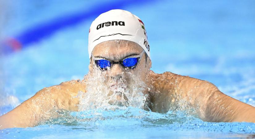 Kós Hubert bronzérmes lett 200 méter vegyesen a vizes vb-n