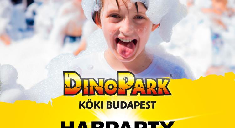 Augusztusban HabParty-val várja látogatóit a DinoPark