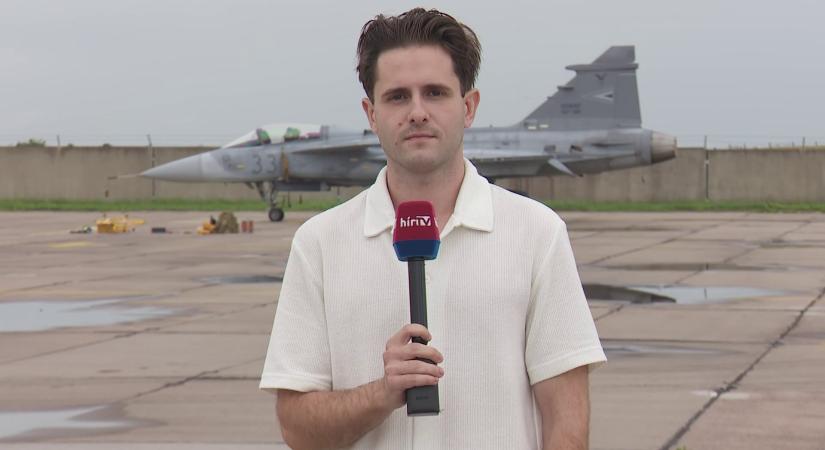 Négy Gripen vadászgéppel védi a Magyar Honvédség a balti államok légterét  videó