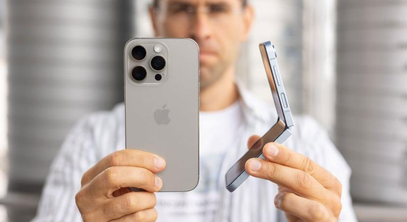 Az Apple véletlenül a Samsung Galaxy Z Flip 7-et reklámozott